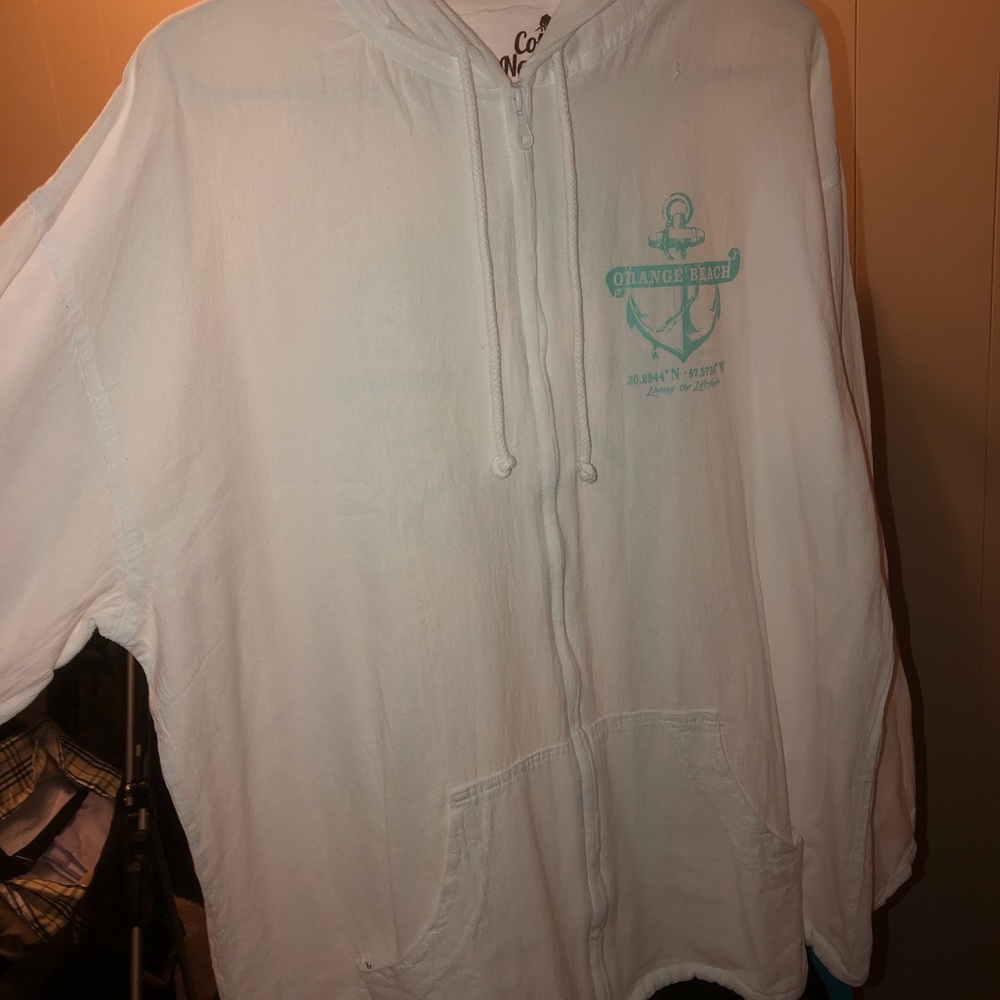 Zip up hoodie